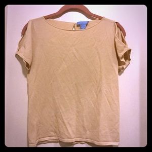 White+Warren Top Sz M